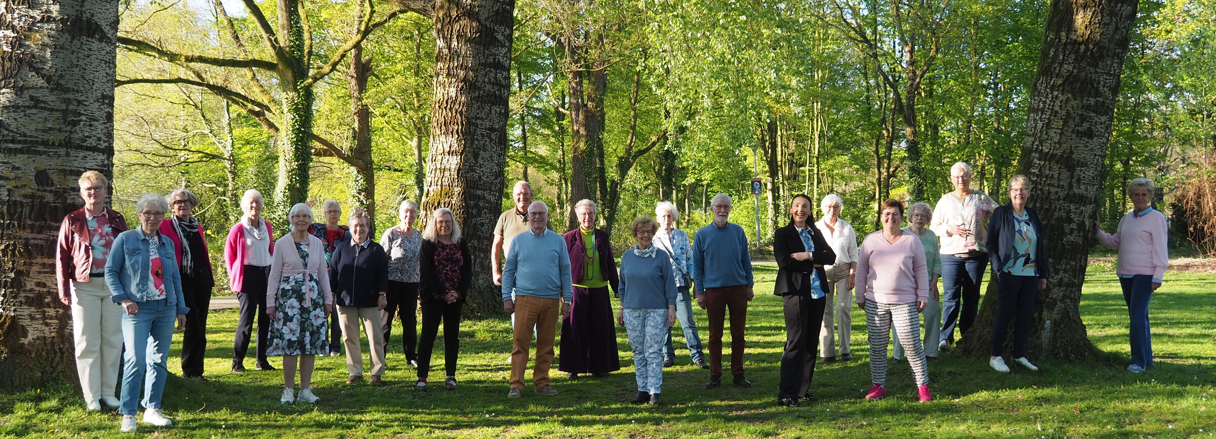 Gemengd Koor Masjaal in het park